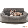 Koala Grey Travel Couch [Double Seat] - AUTOPETZ